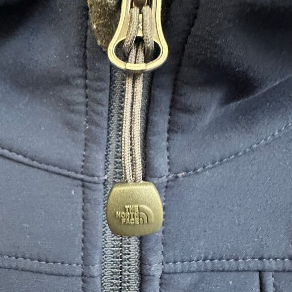 The North Face Apex Bionic Navy Blue Men's Jacket Size Large Soft Shell Full Zip - Picture 8 of 10